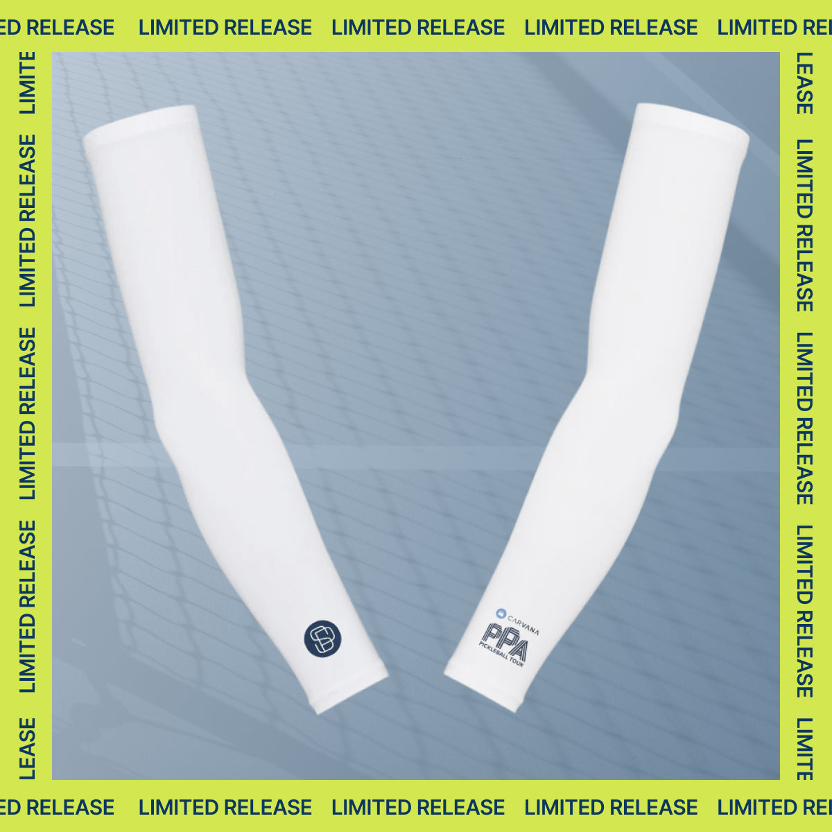 PPA x Sparms Arm Sleeves (White)
