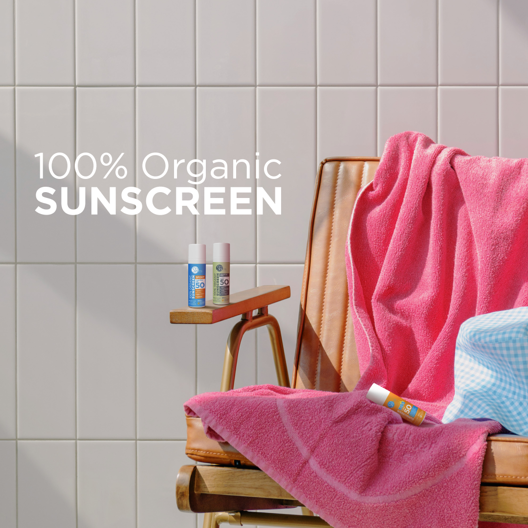 100% Organic Kids Sunscreen SPF 50