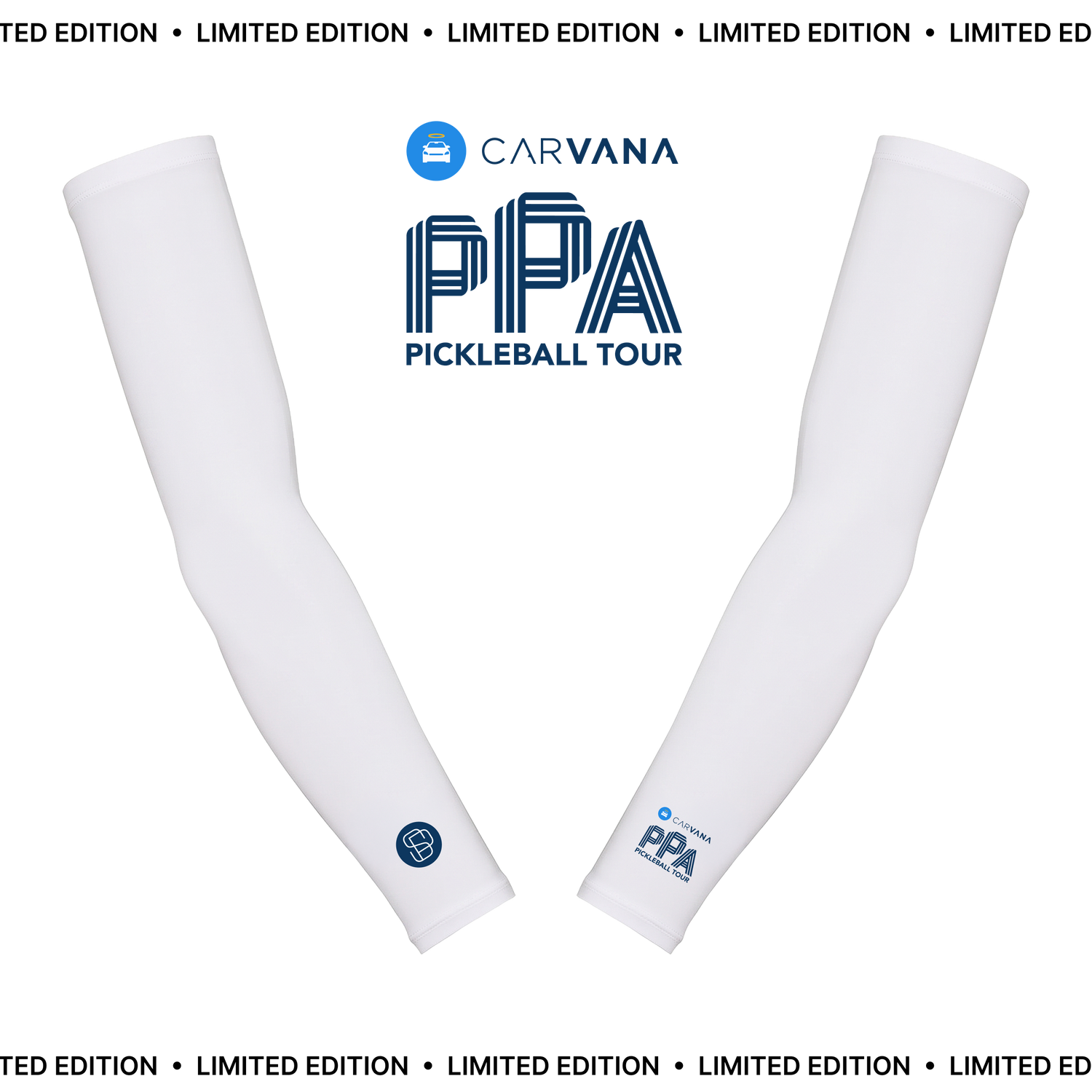 PPA x Sparms Arm Sleeves (White)