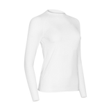 Women's Cooling Shirt Round Neck (White)