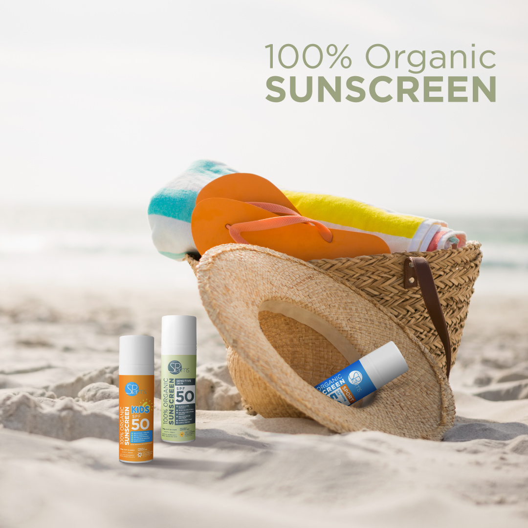 100% Organic Kids Sunscreen SPF 50