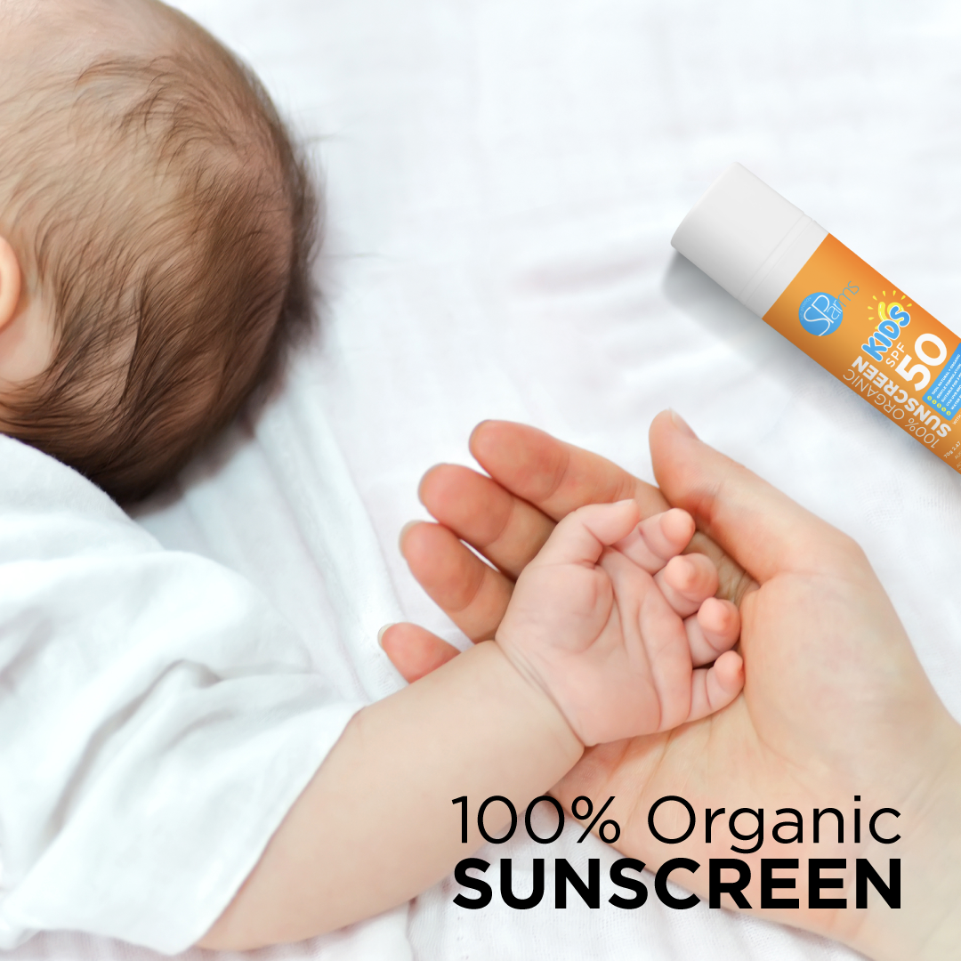 100% Organic Kids Sunscreen SPF 50