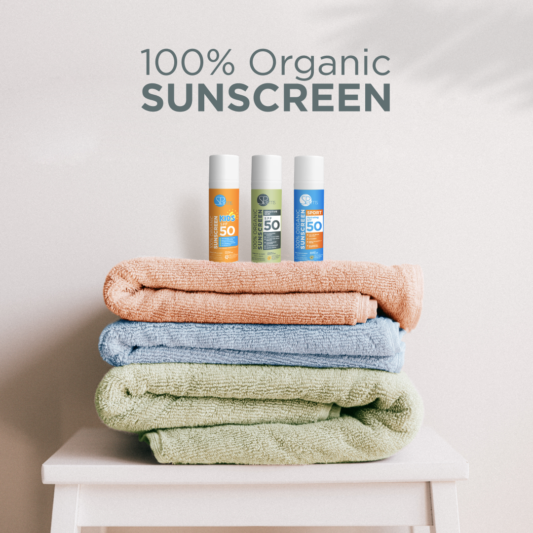 100% Organic Kids Sunscreen SPF 50
