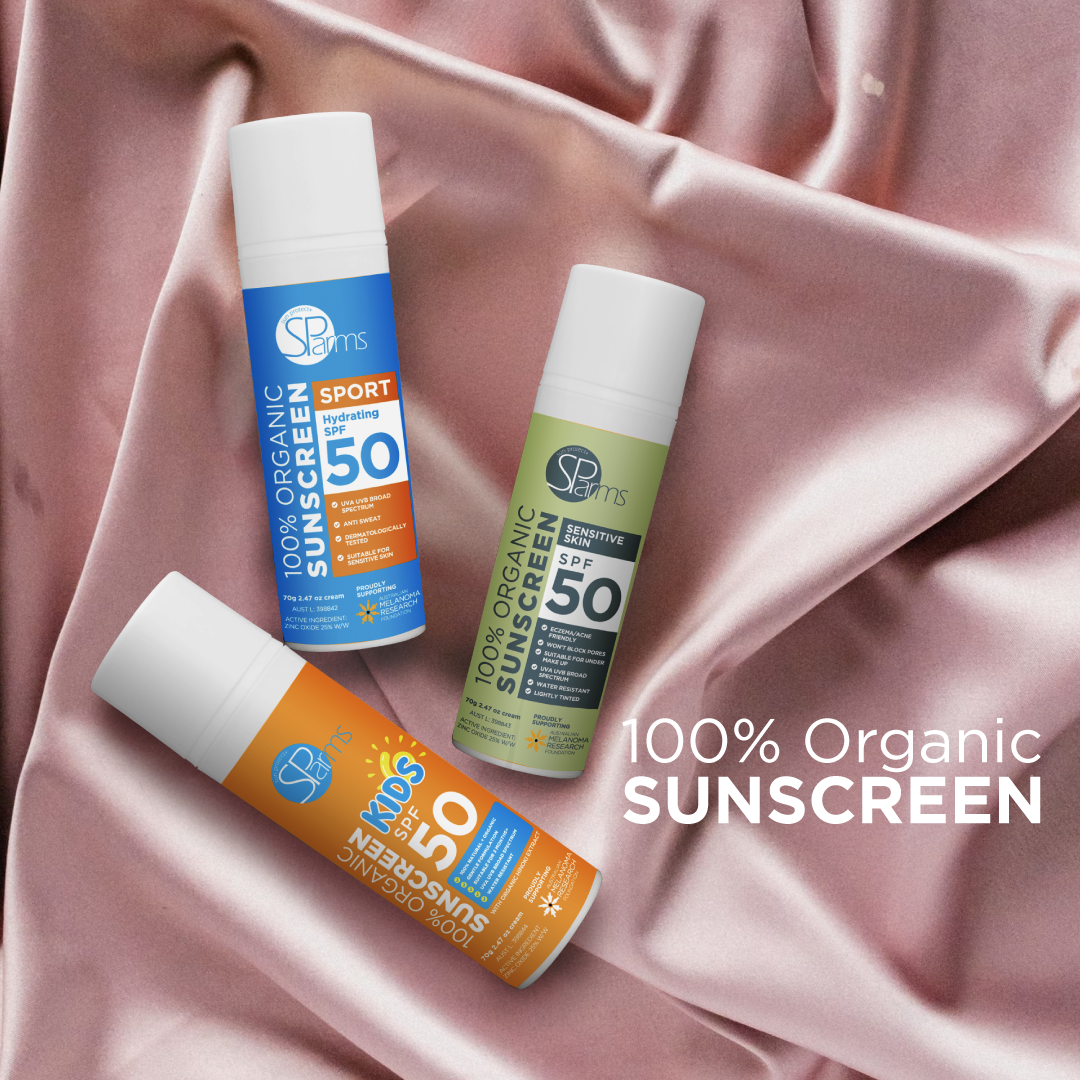 100% Organic Kids Sunscreen SPF 50