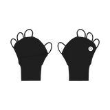 Palmless Gloves (Black)