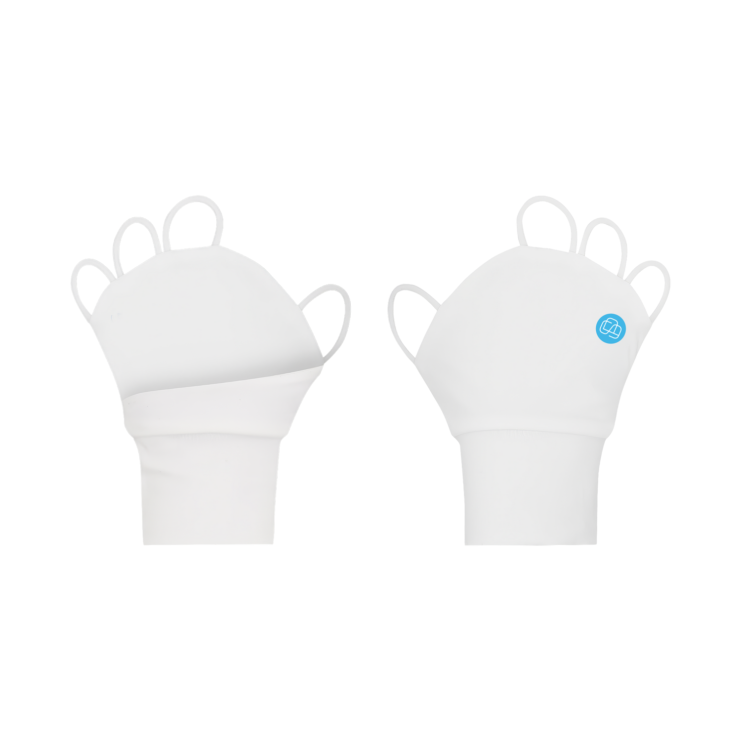 Palmless Gloves (White)